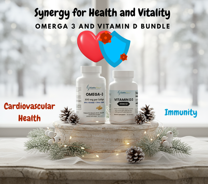 Winter Wellness: CelluRejuv Vitamin D3 & Omega-3 Supplements