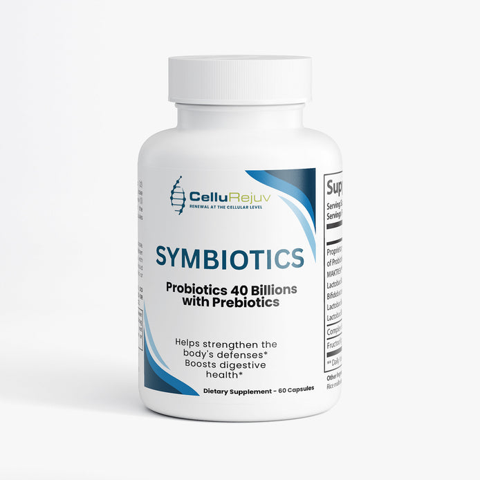 Symbiotics: Probiotic 40 Billion with Prebiotics
