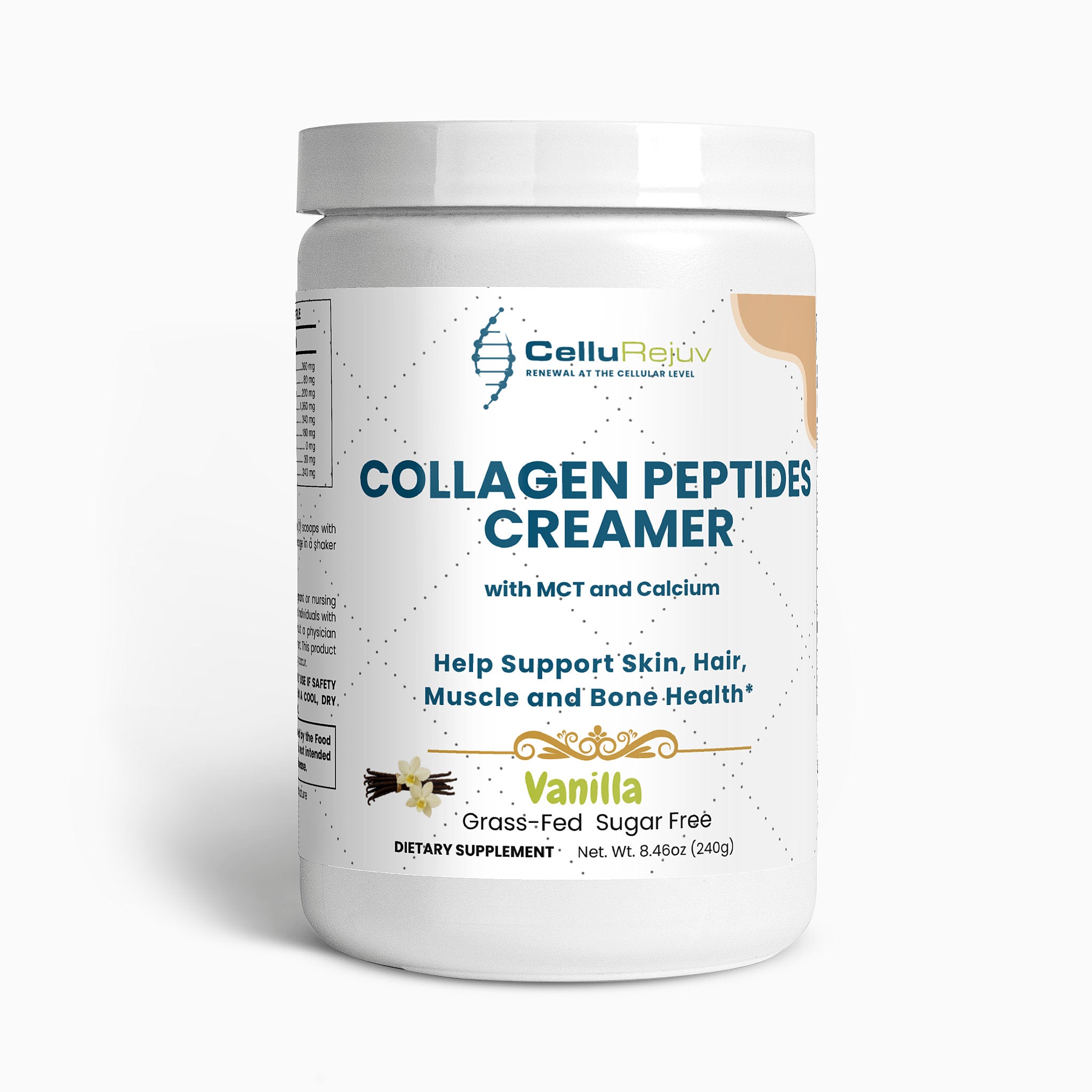Grass-Fed Collagen Creamer (Vanilla)