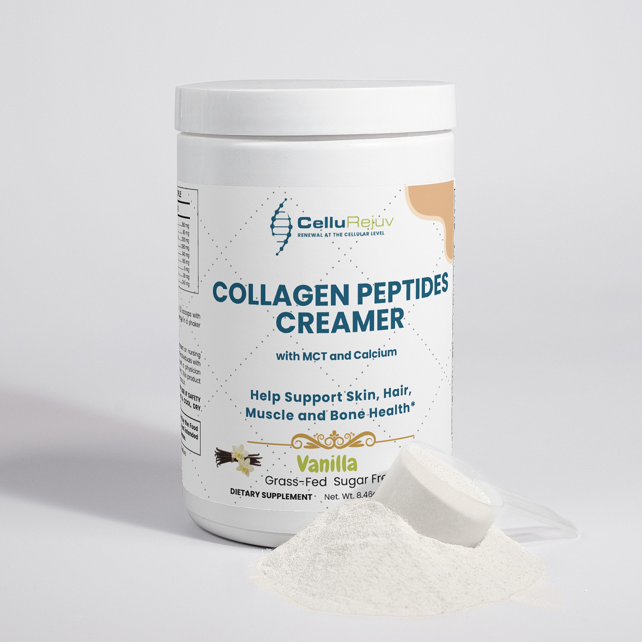 Grass-Fed Collagen Creamer (Vanilla)