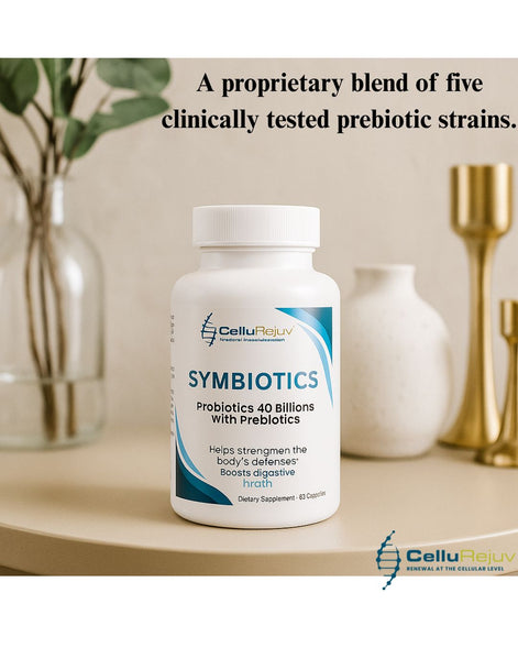 Symbiotics: Probiotic 40 Billion with Prebiotics